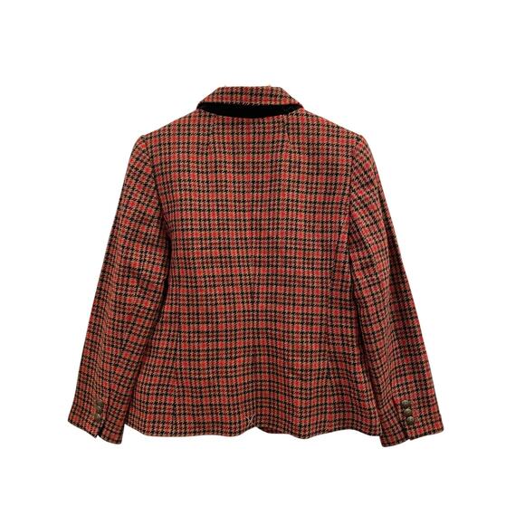 Talbots Womens Aberdeen Wool Houndstooth Blazer Size 16 Professional Career NEW - Picture 3 of 16